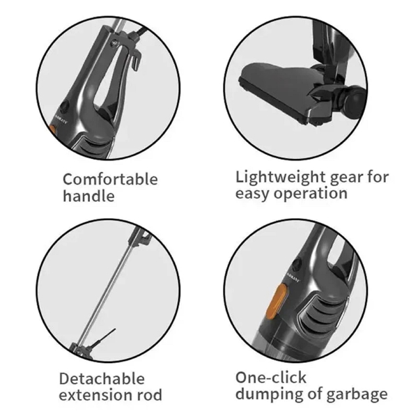 Sokany SK-3389, 1000W, Vacuum Cleaner, Dark Grey