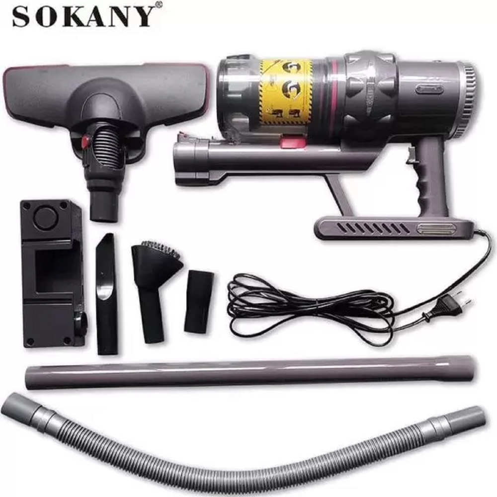 Sokany SK-3378, 2000W, 0.6L, Vacuum Cleaner, Silver