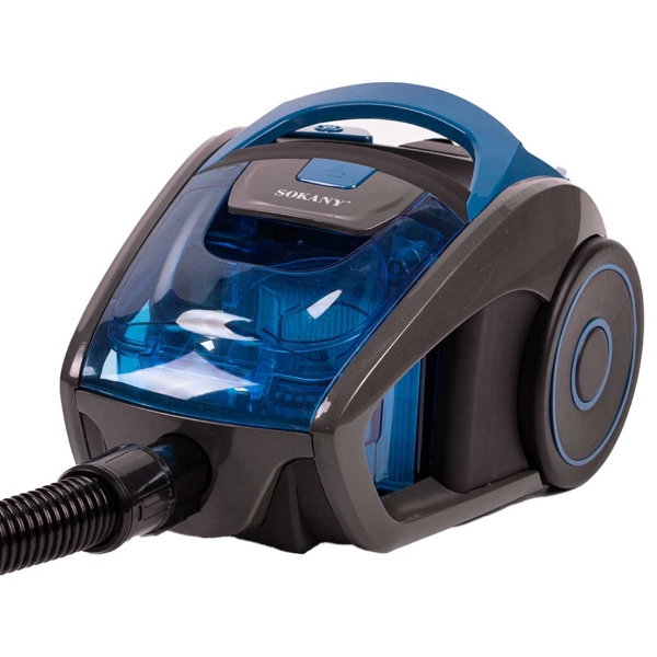 მტვერსასრუტი Sokany SK-3372, 2500W, 1.5L, Vacuum Cleaner, Blue