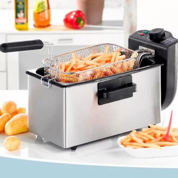 Sokany WJ-800 3 L, 2000W, 1.5L, Fries machine, Silver