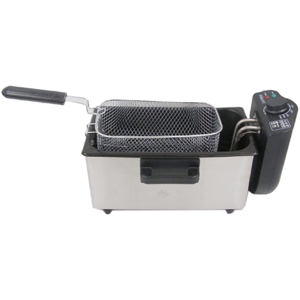 ფრის აპარატი Sokany WJ-800 3 L, 2000W, 1.5L, Fries machine, Silver