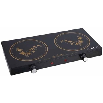 ინდუქციური ქურა Sokany SK-224, Induction Hob, Black