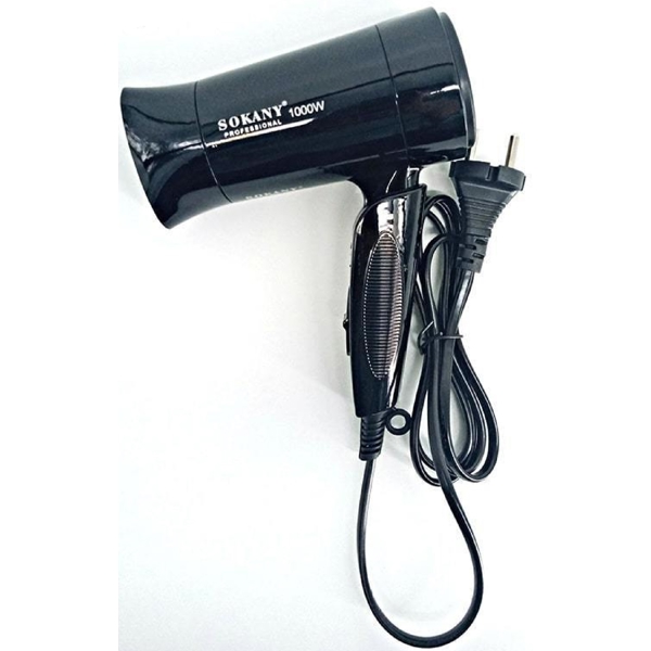 თმის საშრობი Sokany SK-3666, 1000W, Hair Dryer, Black