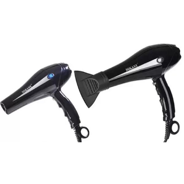 Sokany 8898, 2400W, Hair Dryer, Black