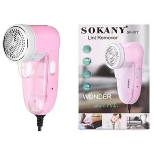 ქსოვილის ტრიმერი Sokany SK-877, Lint Remover, Pink