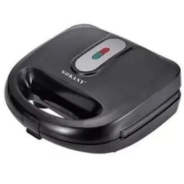 Sokany SK-908, Sandwich Maker Set, Black