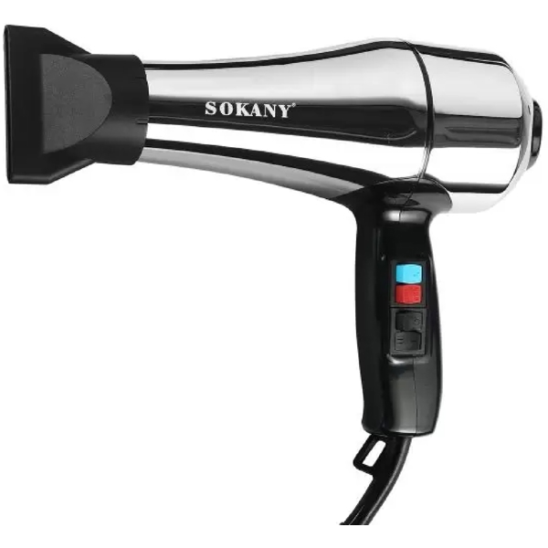 Sokany MD-3000, 2400W, Hair Dryer, Silver