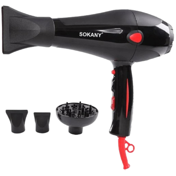 Sokany CM5506, 2400W, Hair Dryer, Black