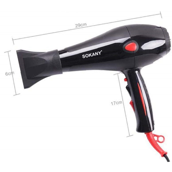 Sokany CM5506, 2400W, Hair Dryer, Black