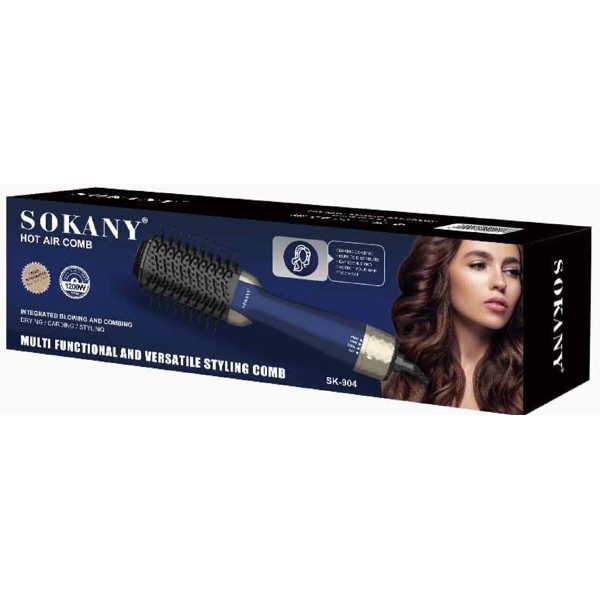 Sokany SK-904, 1200W, Hair Styler, Blue