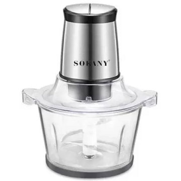 Sokany HL-08A, 500W, 1.5L, Chopper, Silver/Black