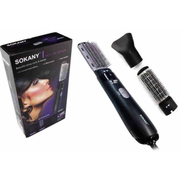 თმის სტაილერი Sokany HB-826-2, 1000W, Hair Styler, Black