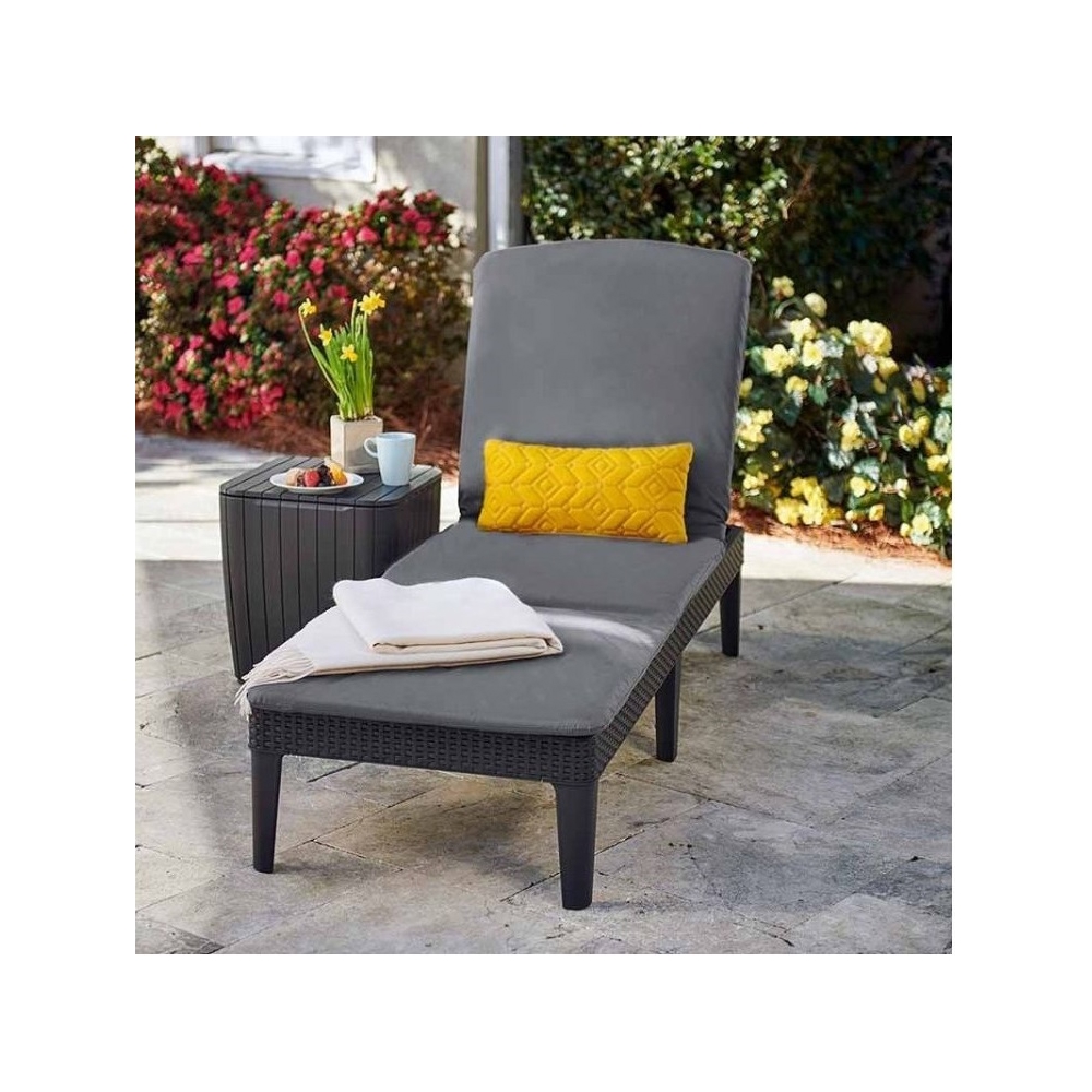 შეზლონგი Keter Jaipur Sun, Chaise Lounge, Grey