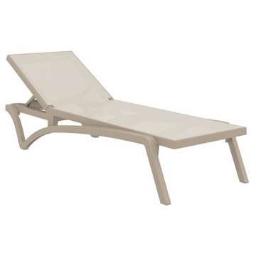 Pacific 089, Chaise Lounge, Beige