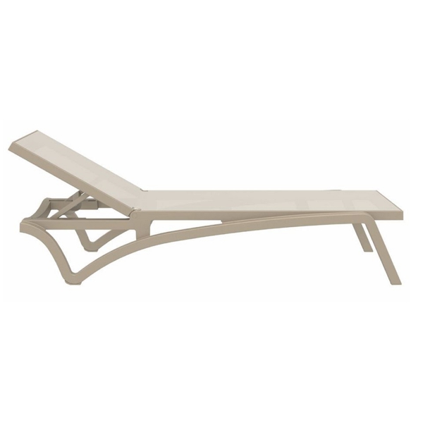 შეზლონგი Pacific 089, Chaise Lounge, Beige