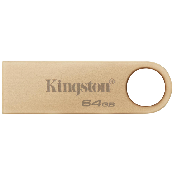 USB ფლეშ მეხსიერება Kingston DTSE9G3/64GB DataTraveler, 64GB, USB 3.2, Gold