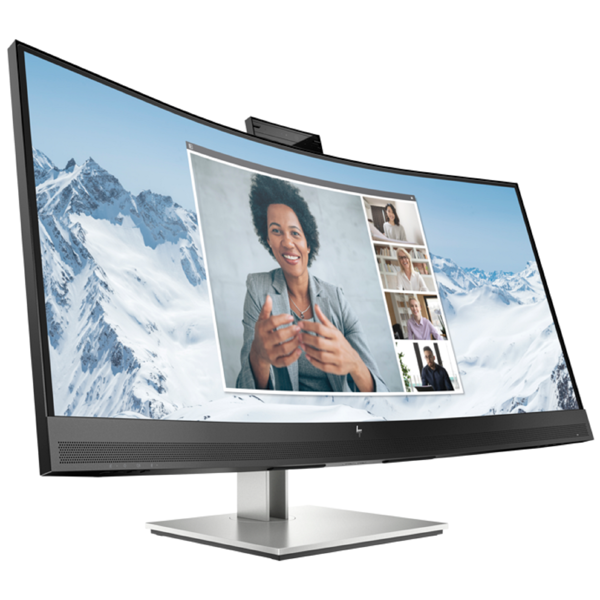 მონიტორი HP 40Z26AA E34m G4, 34", Curved Monitor, UWQHD, VA, HDMI, LAN, DP, USB, Type-C, Black
