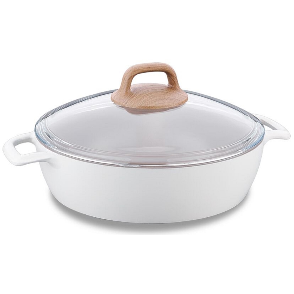 Korkmaz A2981 Gusto, 24cm, White