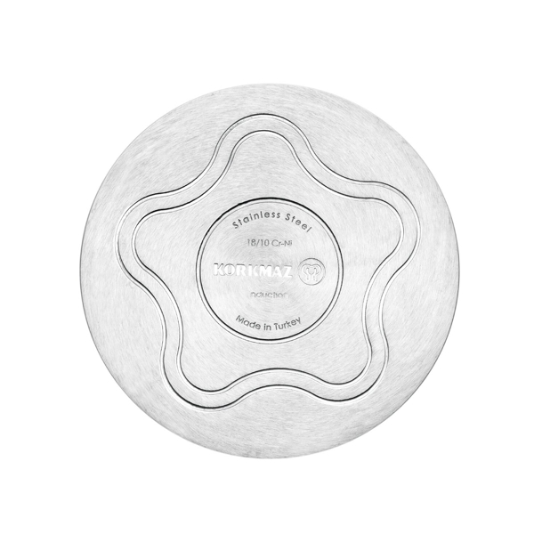 Korkmaz A1019 Alfa, 4l, 22cm, Silver