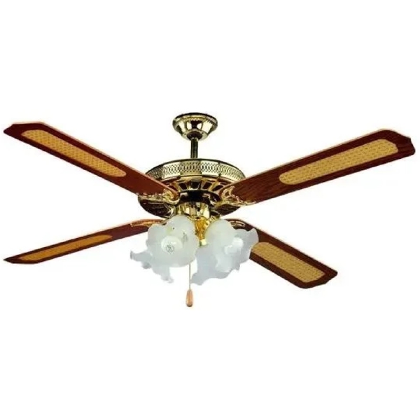 ჭაღი-ვენტილატორი V-TAC 7921, 55W, Chandelier Ceiling Fan, Brown