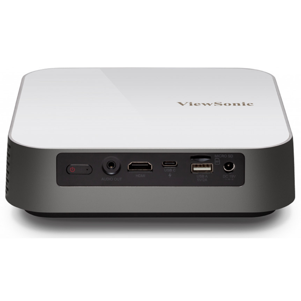 პროექტორი ViewSonic M2e, DLP Projector, FHD 1920x1080, 1000lm, Silver