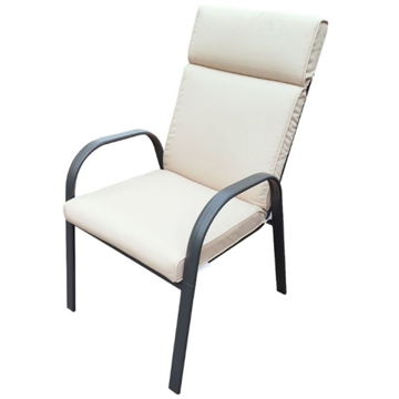 Patio Gardex Comfort, Chair, Black/Beige