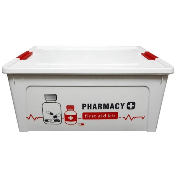 ყუთი Aleana 18021546, 3.5L, Medicine Organaizer, White