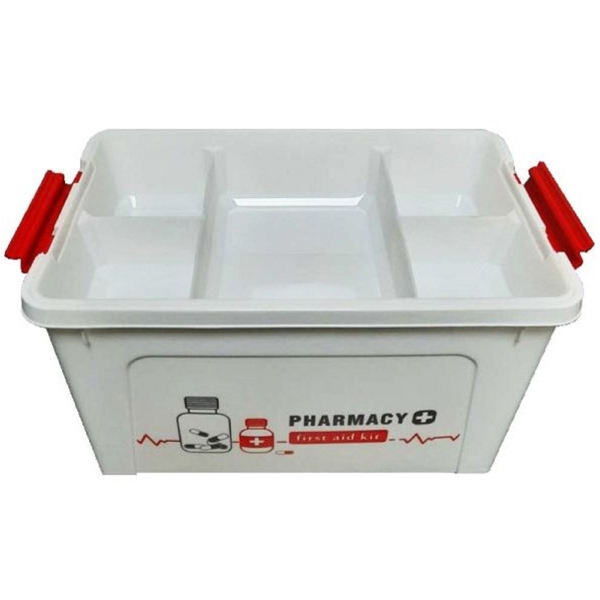 ყუთი Aleana 18021546, 3.5L, Medicine Organaizer, White