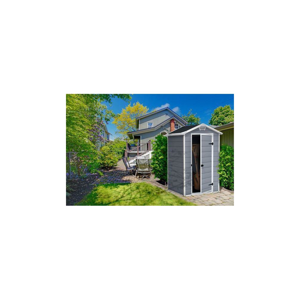 სამეურნეო ბლოკი Keter 230446 MANOR 4x3, Shed, Grey