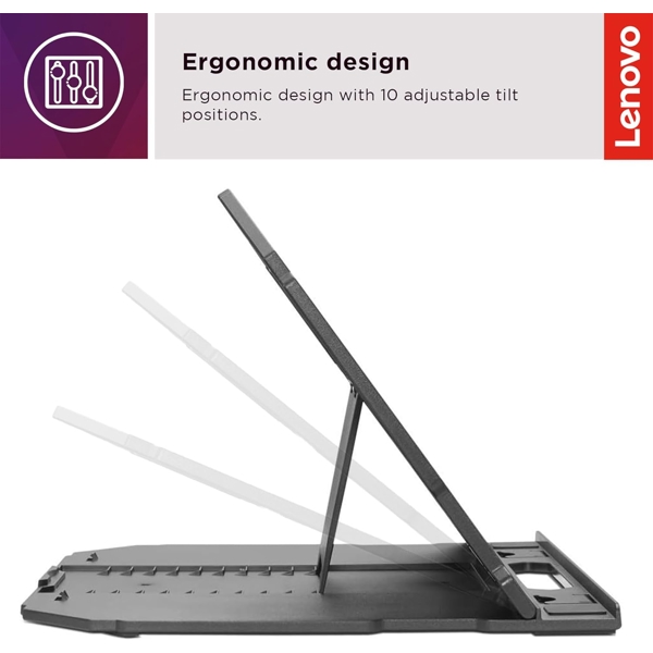 ნოუთბუქის სადგამი Lenovo GXF0X02-619, Laptop Stand, Grey