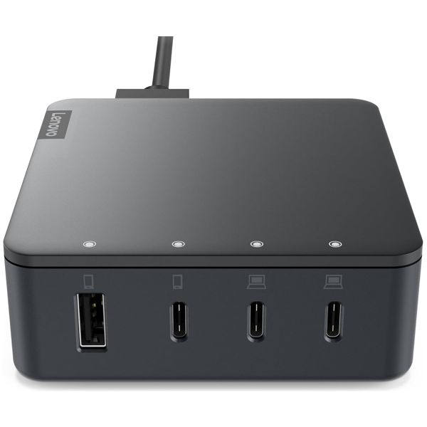 ნოუთბუქის დამტენი Lenovo G0A6130-WEU, 130W, Multi Port Charger, Black