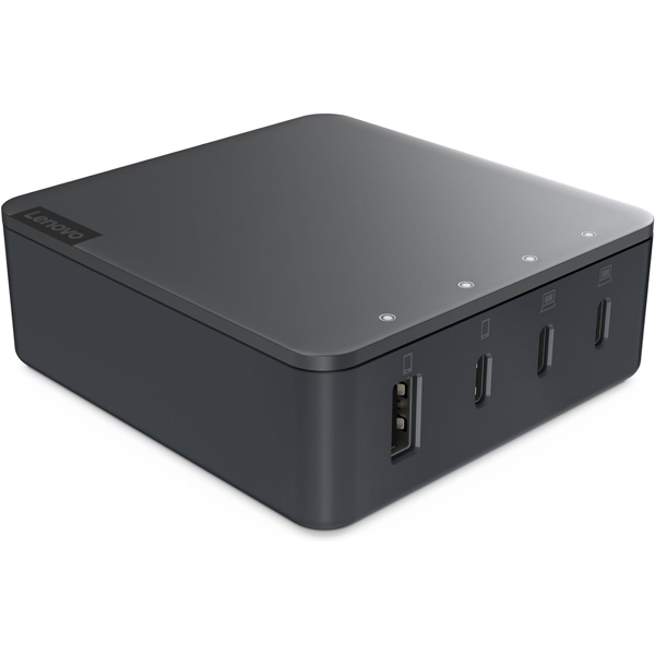 ნოუთბუქის დამტენი Lenovo G0A6130-WEU, 130W, Multi Port Charger, Black