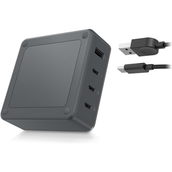 Lenovo G0A6130-WEU, 130W, Multi Port Charger, Black