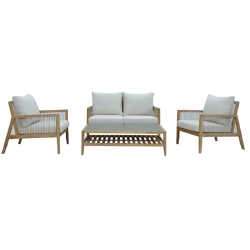 ბაღის ავეჯის ნაკრები Gardenline BIANCO, Garden Furniture Set, Beige