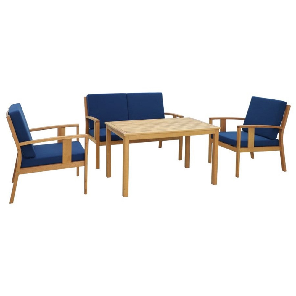 Domino HUC25431AM Liam, Garden Furniture Set, Wood