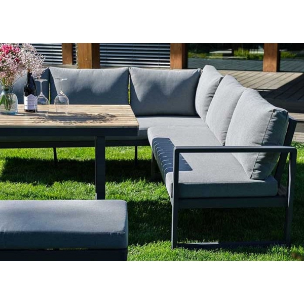 Domino Topa Collection, Garden Furniture Set, Grey