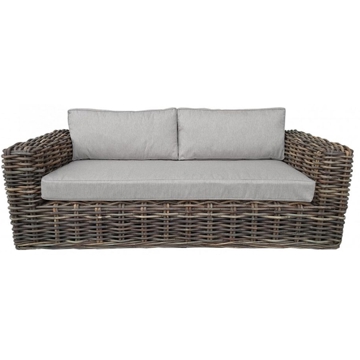 Domino MK-2021-0401, Sofa For Garden, Brown/Grey