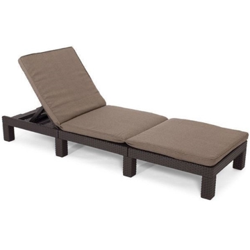 Keter 17051222, Chaise Lounge, Brown