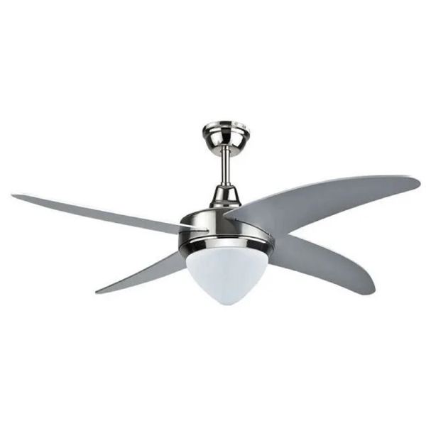 ჭაღი-ვენტილატორი V-TAC LED 7915, 60W, Chandelier Ceiling Fan, Silver