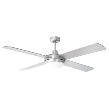 V-TAC 2xE27 7918, 60W, Chandelier Ceiling Fan, Silver