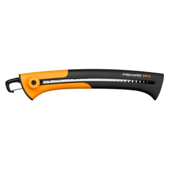 Fiskars SW75 Xtract, Garden Saw, Black/Orange