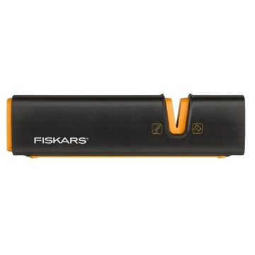 ნაჯახის და დანის სალესი Fiskars 1000601, Sharpener, Black/Orange