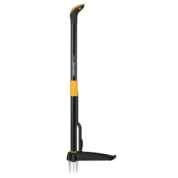 სარეველების მოსაშორებელი Fiskars 1020126, Weeding Trowel, Black