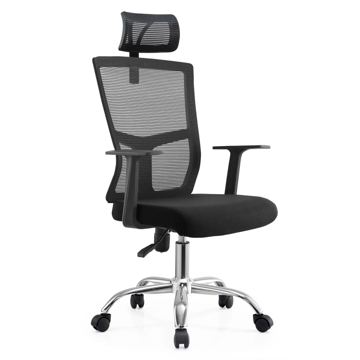 ALLX MS8113A, Office Chair, Black