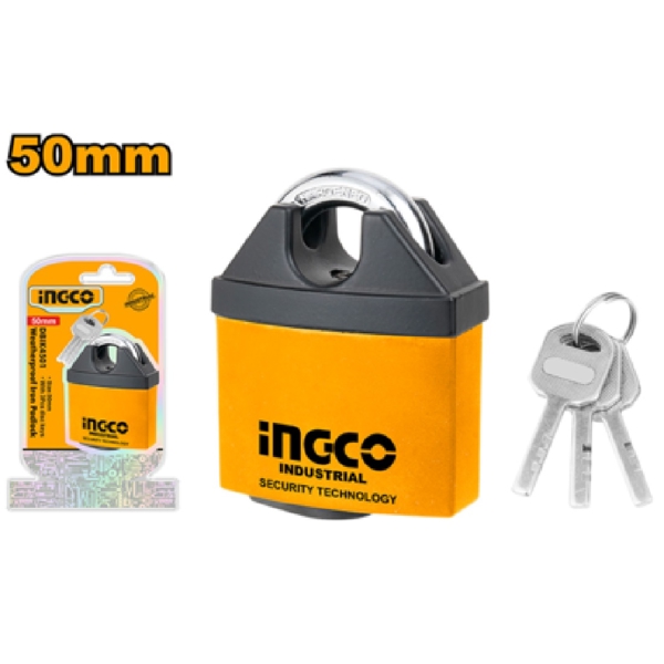 Ingco DBIK4501, 50mm, Padlock, Orange