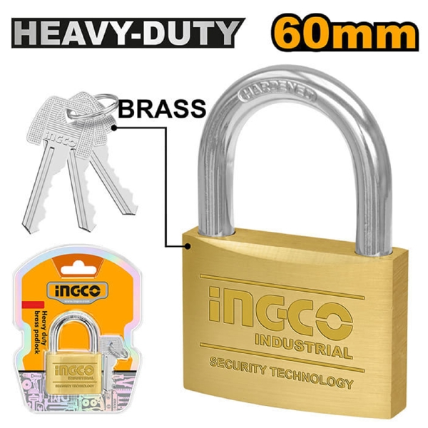 Ingco DBPL0602, 60mm, Padlock