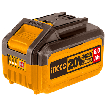 Ingco FBLI2060, 20V, 6Ah, Battery