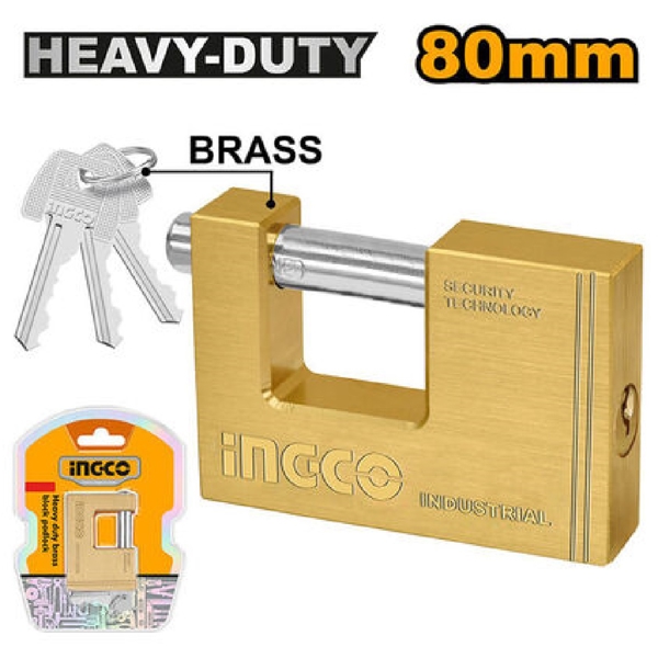 Ingco DBBPL0802, 80mm, Padlock