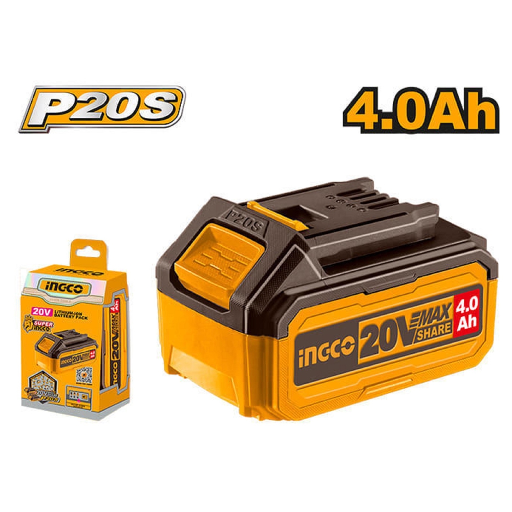 Ingco FBLI20021, 20V, 4Ah, Battery