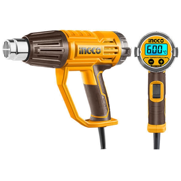 Ingco HG2000581, Heat Gun, Orange/Brown